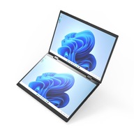 14" notebook s duálnym dotykovým displejom, biznis kancelársky/vedecký skladací tablet 360°