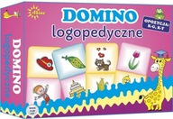 ABINO GRA DOMINO LOGOPEDYCZNE K-G K-T 4+