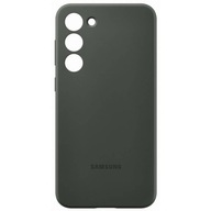Puzdro Samsung pre Samsung Galaxy S23+ Silicone khaki