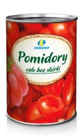 Pomidory CAŁE bez SKÓRKI w Puszce do Spaghetti Zupy Sosu Pomidorowego 400 g