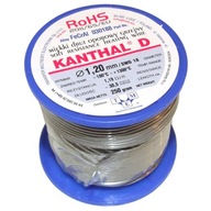 Odporový drôt KANTHAL D ⌀ 1,20 mm Hmotnosť: 250g