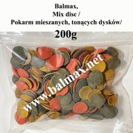 Balmax, Mix disc, dyski, wafers, tonące dyski, chipsy, pokarm dla ryb, 200g