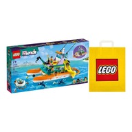 LEGO FRIENDS č.41734 - Námorný záchranný čln + Darčeková taška LEGO
