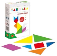 Tangram Mini Gra Zabawka Edukacyjna Łamigłówka 4+ Alexander 1345