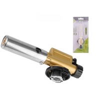 GÁZÉGŐ PISZTOLY ÖNTÖTTVAS ÁLLÍTHATÓ PIEZOGYÚJTÓ GÁZKARTON FORRASZTÓPÁKA