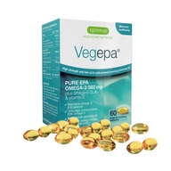 Ultra čisté OMEGA 3 560 mg EPA kyseliny a olej z veselého dvojročného VEGEPA