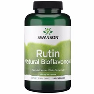 SWANSON Rutin Rutín Zvyšuje biologickú dostupnosť vitamínu C 250 kapsúl