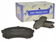 BRZDOVÉ DOŠTIČKY ZADNÉ 04-02090S SERVICE PARTS