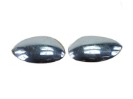 cap mirrors left + right CHROM CITROEN C3 D&G 2002-2009