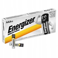 10x MOCNA BATERIA ENERGIZER INDUSTRIAL LR03 R3 AAA