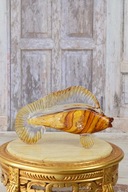 Sklo Murano Style - Zlatá Ryba - Rybka-Figura Taliansky darček