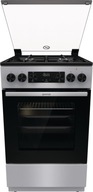 Kuchnia gazowo elektryczna Gorenje GK5C41SJ Inox Grill Pizza 50 cm 62L