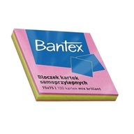 BANTEX NOTES SAMOPRZYLEPNY BLOCZEK KOLOROWY 100k