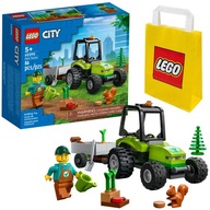 KLOCKI LEGO CITY 60390 TRAKTOR W PARKU CIAGNIK PREZENT DZIEN DZIECKA +TORBA