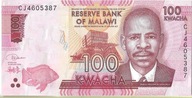 Banknot 100 Kwacha 2020 - UNC Malawi