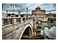 RZYM - Ponte Sant’Angelo - Magnes na lodówkę