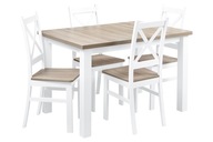 Jedálenský stôl so 4 stoličkami jedálenský set do kuchyne Z059