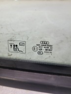 window bodywork AUDI A1 8X3 3-door right rear part 2011R original !!!
