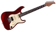 Mooer GTRS (S800) - Metal Red - elektrická gitara