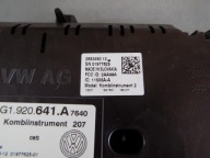 VW GOLF VII 1.6 TDI dials dials 5G1920641A