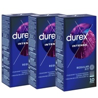 DUREX INTENSE kondómy zvyšujúce orgazmus s výstupkami a prúžkami 30ks.