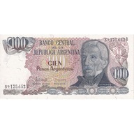 Banknot, Argentina, 100 Pesos Argentinos, KM:315a,
