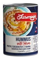 Jasmeen Hummus Tahina Pasta z Ciecierzycy Puszka 380g