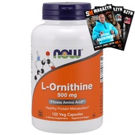 NOW FOODS L-ORNITIN 500mg METABOLIZMUS TOXICITY 120K