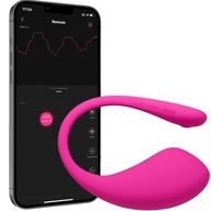 Wibrujące jajko Lovense Lush 3 sterowane z aplikacji na telefon wibrator