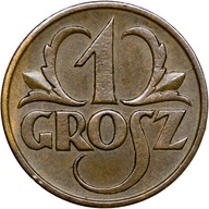 Polska, II RP, 1 grosz 1925, st. 2+
