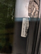 window bodywork left rear VW PASSAT B9 KOMBI PRZYCIEMNIANA