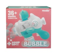 Pištoľ na mydlové bubliny - super zábava + kvapalina na bubliny 90577