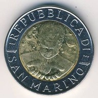 500 Líry 1998 Mincovňa (UNC)