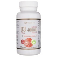 Vitamín D3 4000IU Vegan Inulín Vláknina 120kaps Imunita