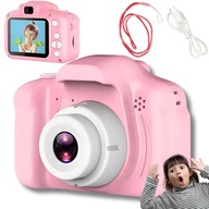 Digitálny fotoaparát NETBUY CHILDREN'S DIGITAL CAMERA SET ružový