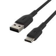 Belkin kabel PVC USB-C/USB-A, M/M, 2m - czarny