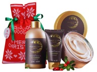 AVON PLANET SPA BOROVICA ČUČORIEDKA VIANOČNÝ SET ŠKANDINÁVSKY SANTA CLAUS HVIEZDY