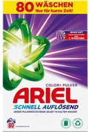 Ariel Proszek do Prania Kolorowych Tkanin 80prań 4,8kg NIEMCY