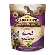 CARNILOVE QUAIL & YELLOW CARROT DLA PSA 300G