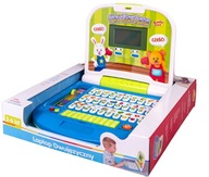 LAPTOP DLA DZIECI KOMPUTEREK EDUKACYJNY DWUJĘZYCZNY POL-ANG 3+ SMILY PLAY