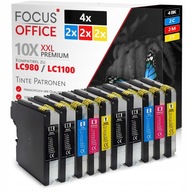 Atrament Focus Office TOBR-1100-980-10-OPT pre Brother čierna (black), červená (magenta), modrá (cyan), sada, žltá (yellow)