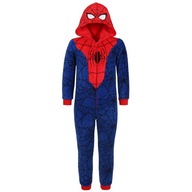 Spider-man MARVEL fleecové jednodielne pyžamo, OEKO-TEX 98-104 cm
