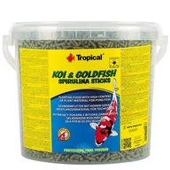 TROPICAL KOI & GOLDFISH SPIRULINA STICKS 11l