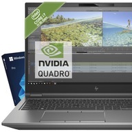 Ultrawydajny ZBook Fury 15 G7 i7 11Gen 64GB 1TB SSD NVMe RTX A2000 Alu