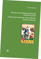 Słownik terminologii gramatycznej niemiecko-polski / Lexicon grammatisher F
