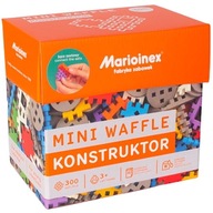 Klocki Konstrukcyjne Marioinex Wafle Mini Waffle Konstruktor 300 elementów