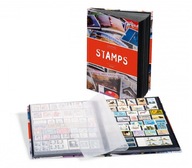 Klaser na znaczki Stamp mały A5 32 stron czerwony