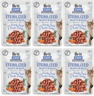 Brit Care Sterilized Fillets in Jelly with Duck & Turkey - ( 6 x 85 g )