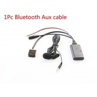 Samochodowy Bluetooth Adapter przewodu Audio mikrofonem AUX kabel po~11145