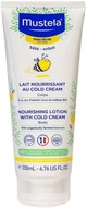 Mustela Bebe Enfant odżywcze mleczko z COLD CREAM od 1. dnia życia 200ml